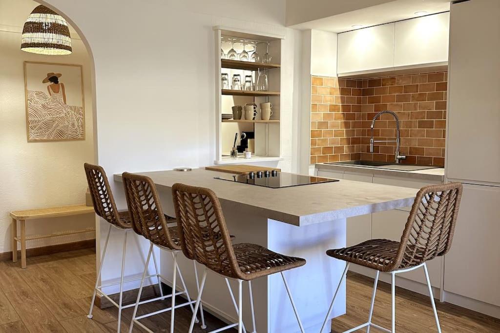 Chez Joan, Apt De Standing, 4 Prs, A 300M Des Plages Αντίμπ Εξωτερικό φωτογραφία